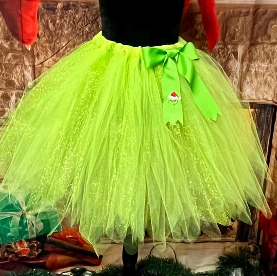 Grinches costume tutus for newborn toddlers and teen