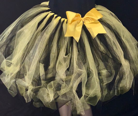 Ladies Extra fluffy  Bumble bee   tutu
