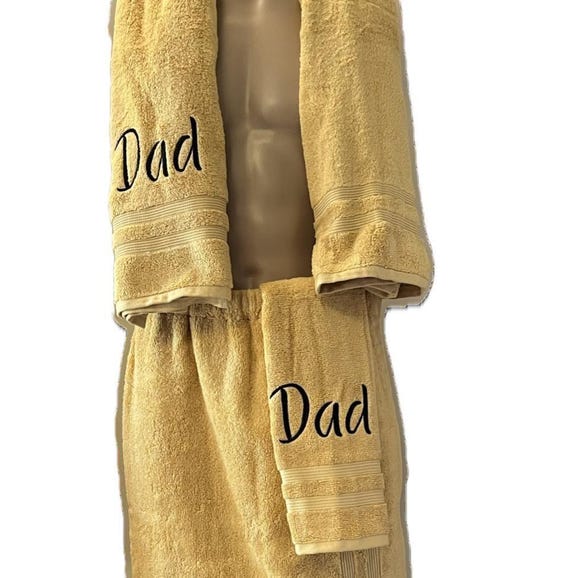 Spa Wrap fathers Day,  dads birthday gifts graduations gift teen gift wedding gifts plus free embroidered Monograming to last for years