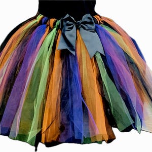 Adult size  multi colors adults fall season 18 inches tutu