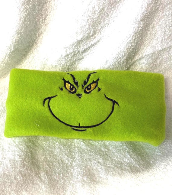 Unisex ear warmer: Grinch's smile