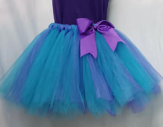 Peacock inspired tutu for teens and adults