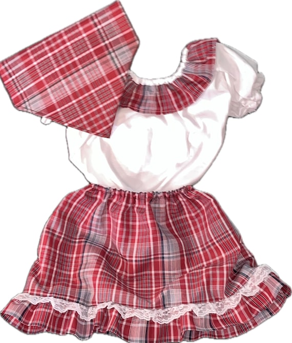 Traditional bandana child outfits  toddler outfit newborn