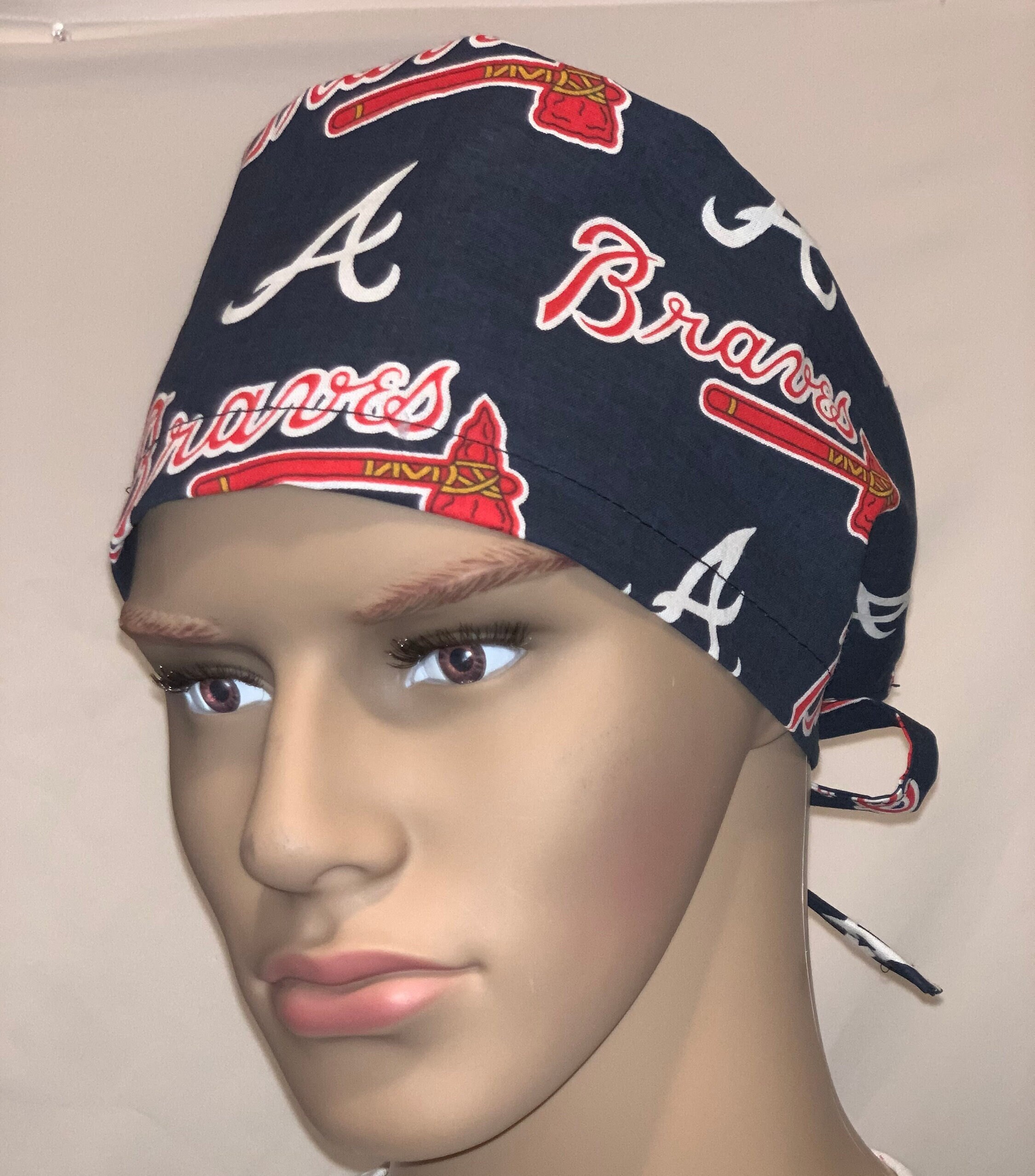 Atlanta Braves Surgical Scrub Cap Hat 