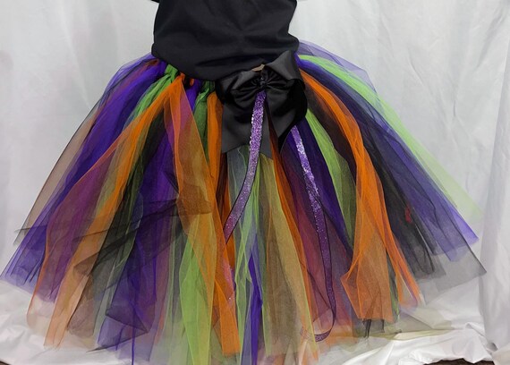 Adorable Children fall colors tutus Halloween costume