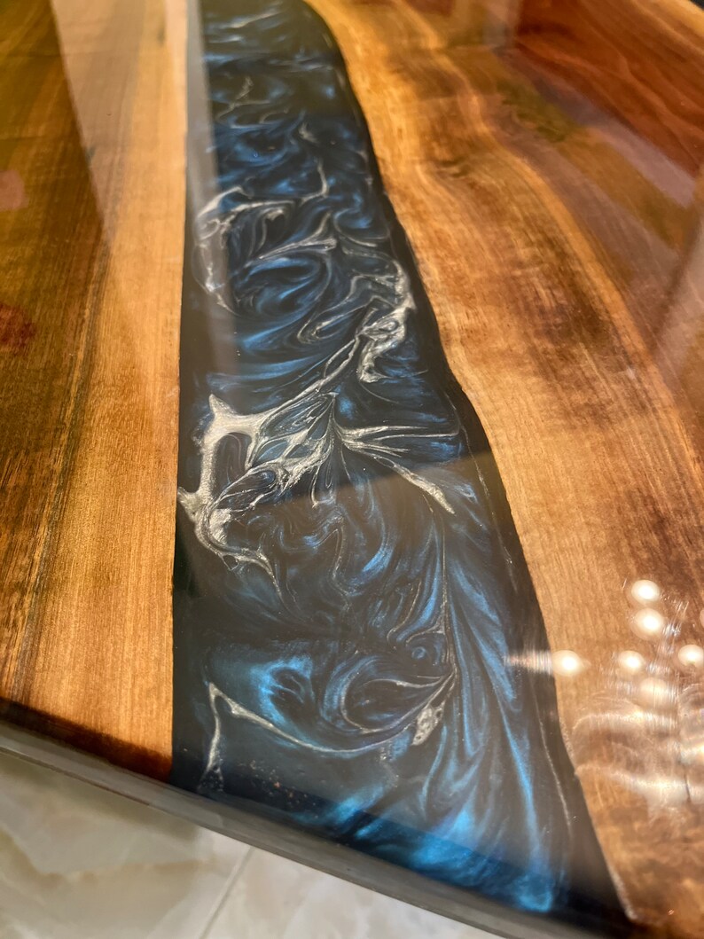 Custom Epoxy Resin Table/barn Door Etsy