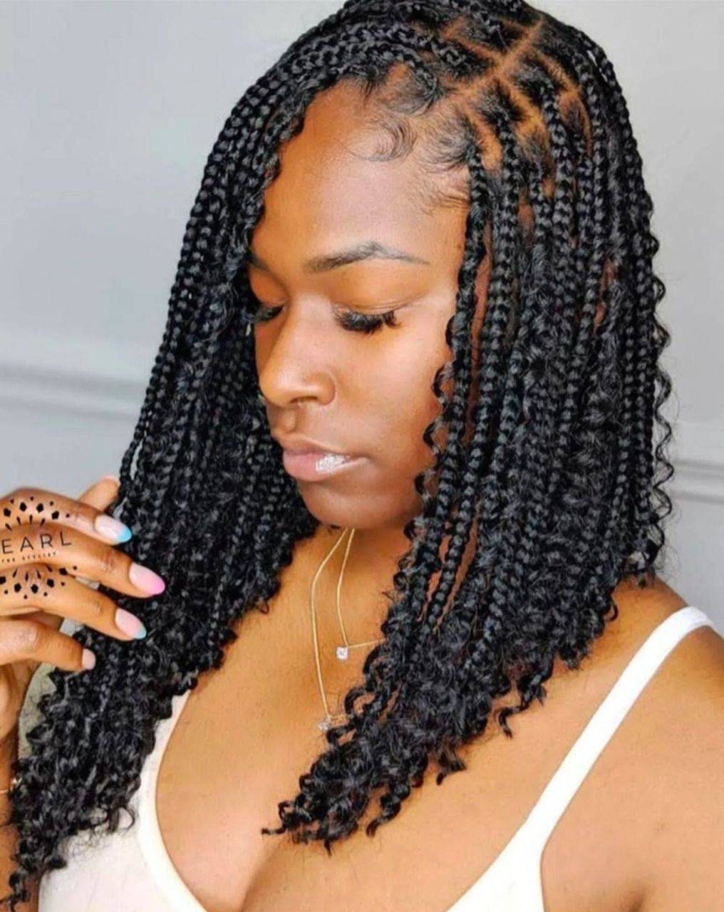 READY to SHIP Medium Box Braid Wig Braid Wig Box Braids Wig - Etsy