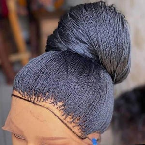 Braided wig, Micro Twist, Senegalese twists, Braided Wig, Micro Twist braids, Micro Senegalese twist, Twist Wig, Braided for women, Wigs