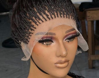 Peluca trenzada sin nudos Pelucas trenzadas Trenzas bohemias Trenzas Peluca trenzada para mujeres negras Peluca de encaje completo Peluca sin nudos Peluca de trenzas de caja Peluca bohemia pelucas