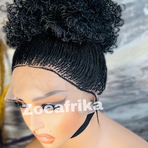 Micro Twist, Braided wig, Senegalese twist, Full lace wig, Ponytail twist wig, Braided wig for black women, Twist Braided wig