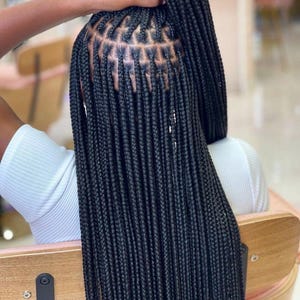 Braided wig, Box Braid wig, Lace front wig, Braided Wigs, Braided Wig for Black women, knotless Braids, Senegalese twists, Women wig, Wig