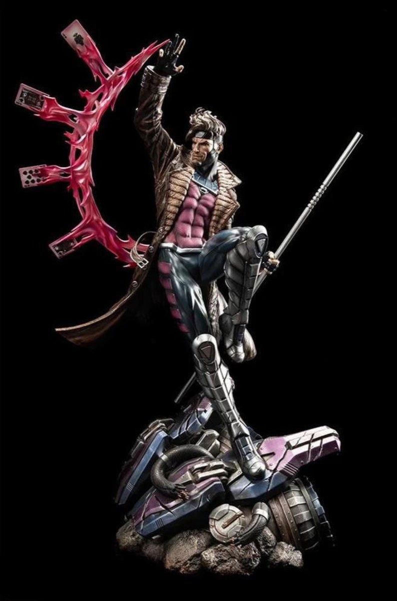 XMEN Gambit Statue STL Files for 3D Print Etsy