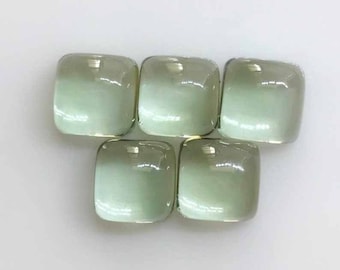 天然ラリマースクエアシェイプカボション、美しいキャリブレーション