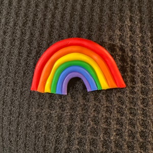 Pride Pin/polymer clay