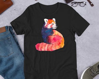 Red Panda Unisex T Shirt