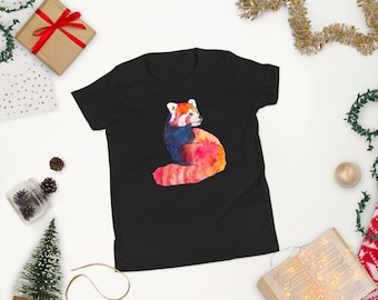 Red Panda Youth Short Sleeve T-Shirt