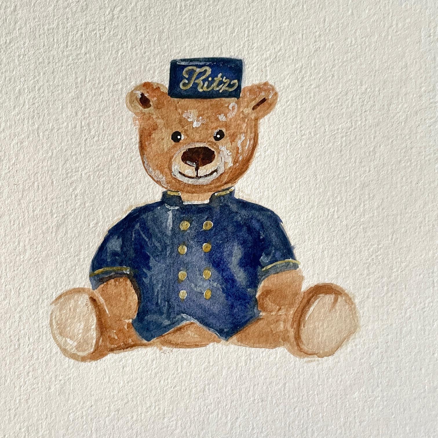 小物 Ritz Paris spa teddy bear key ring Ritz Teddy Bear Paris Keyring | TikTok