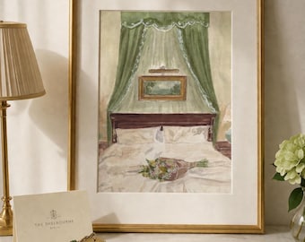 Shelbourne Hotel Bedroom Ireland Painting