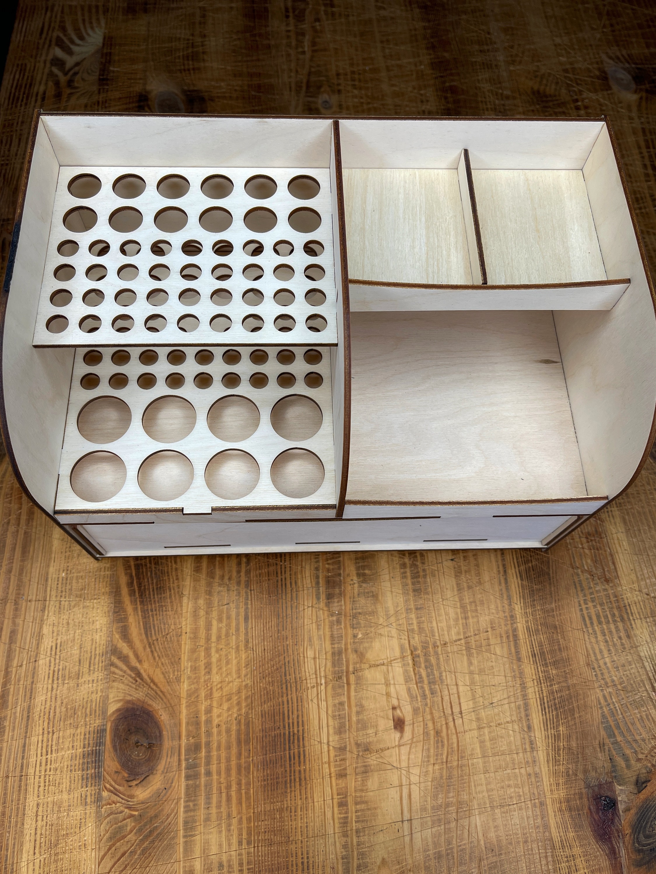 Leather Craft Tools Organizer, Leather Goods Storage Box, Craft Tools ...