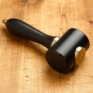 Leathercraft Maul Hammer, Leather Craft Mallet 600g / 700g (1lb 5.2 oz / 1lb 8.7 oz), Mallet Leather Tools by BAHTARMA made in Ukraine!