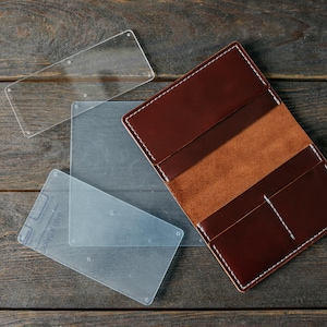 Leder Dokumentenhalter Acryl Vorlage, Acryl Leder Reise Brieftasche Muster, Muster für einen Dokument Kartenhalter von BAHTARMA
