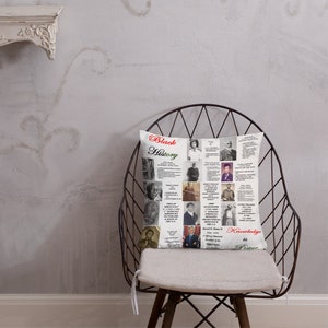 Black History Premium Pillow