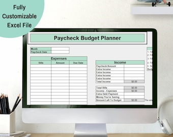 Paycheck Budget Planner - Easy Budgeting Tools