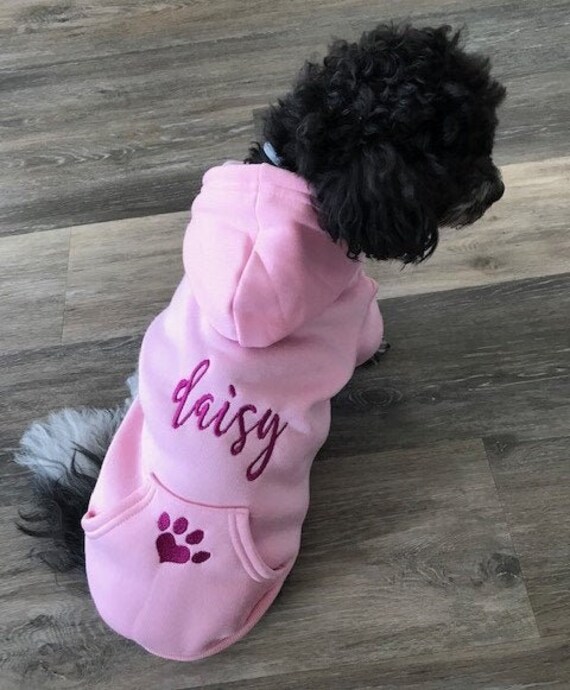 Personalized Dog Hoodie Dog Sweatshirt Dog Gift Pet Gift Etsy