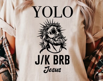 Meme engraçado de Jesus SVG: Design cristão de Páscoa (download digital)