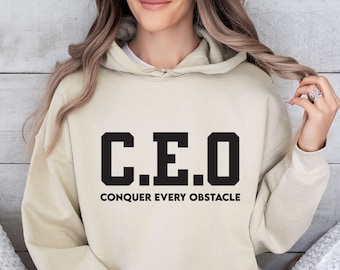 CEO SVG, Conquer every Obstacle,Woman Boss, Hustle svg, Entrepreneur svg, Business svg, png, cut file, Instant Digital Download,Strong Woman