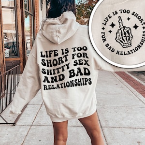 Life&#39;s Too Short SVG: Funny Sarcastic Design (Digital Download)