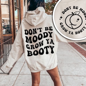 No estés de mal humor, crece ya botín svg, fitness svg, motivacional svg, divertido entrenamiento camiseta svg, ondulado apilado svg, humor adulto, silueta cricut