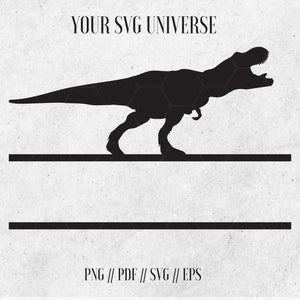 Tyrannosaurus Rex SVG, T-Rex Svg, Dinosaur Svg, Dinosaur Silhouette, Instant Download