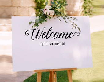 Welcome To The Wedding SVG: Wedding Sign Decoration (Digital Download)