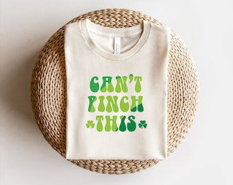 Je ne peux pas pincer ce SVG : conception de chemise rétro de la Saint-Patrick (téléchargement numérique)