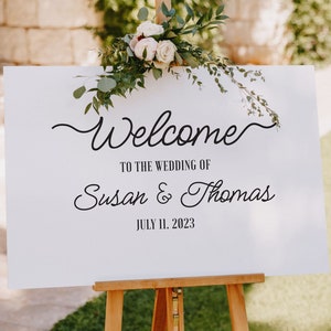 Custom Welcome sign svg, Wedding svg, Custom names wedding date sign, Wedding decoration SVG ,PNG,  PDF instant download, Wedding sign svg,