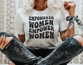 Empowered Women Empower Women SVG: Feminist Cricut Cut File (Digital Download)