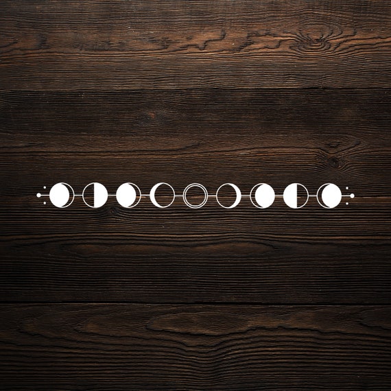 Moon phases svg files for crciut, celestial moon, orb svg, moon phase, SVG, PDF, digital download, moon art, moon phases svg cutting file