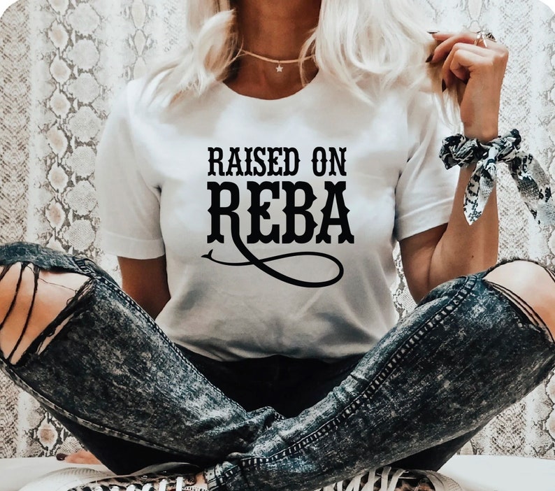 Raised on Reba SVG for Cricut and Silhouette Decal SVG - Etsy