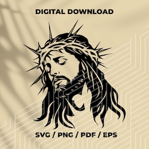 Jesus svg files, Digital Download,  Religious Jesus- vector, christian mirror design, Jesus T shirt print file, download svg,eps,png