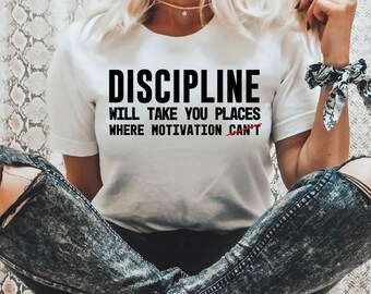Motivational Discipline SVG: Entrepreneur T-shirt Design (Digital Download)