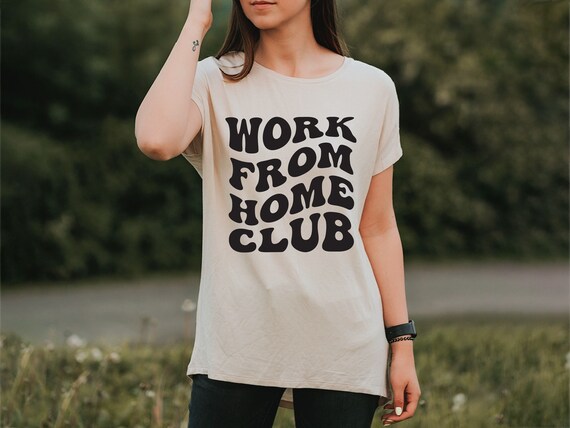 Work From Home Club SVG: Remote Worker Cricut Cut File