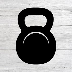 Kettlebell SVG files for cricut, Kettlebell cut files, Workout svg, Kettlebell svg, Instant download, svg, Digital download,Sport cut files