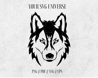 Wolf Svg Design File Wolf Cricut Design File Wolf Outline Decal Wolf Clipart Wild Wolf SVG Wolf SVG Cut File Wolf PNG WS261