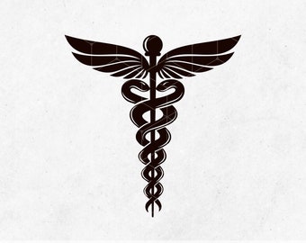 Medical Symbol SVG, Caduceus Svg, MD Svg, Star of Life Svg, Doctor Svg, Nurse Svg, Png, Eps, PDF instant digital download