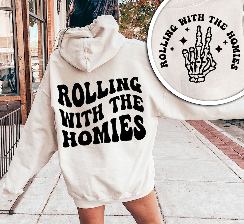 Homies Only Sign Rolling With the Homies SVG: Friday, Girls Night Out (digital Download ...