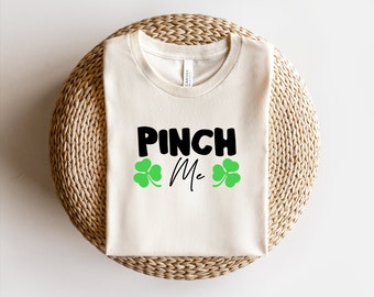 Pincez-moi Shamrock SVG : conception DIY amusante pour la Saint-Patrick (téléchargement numérique)