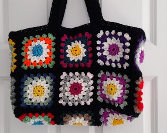 Selection of Large Crochet Shoulder Bags