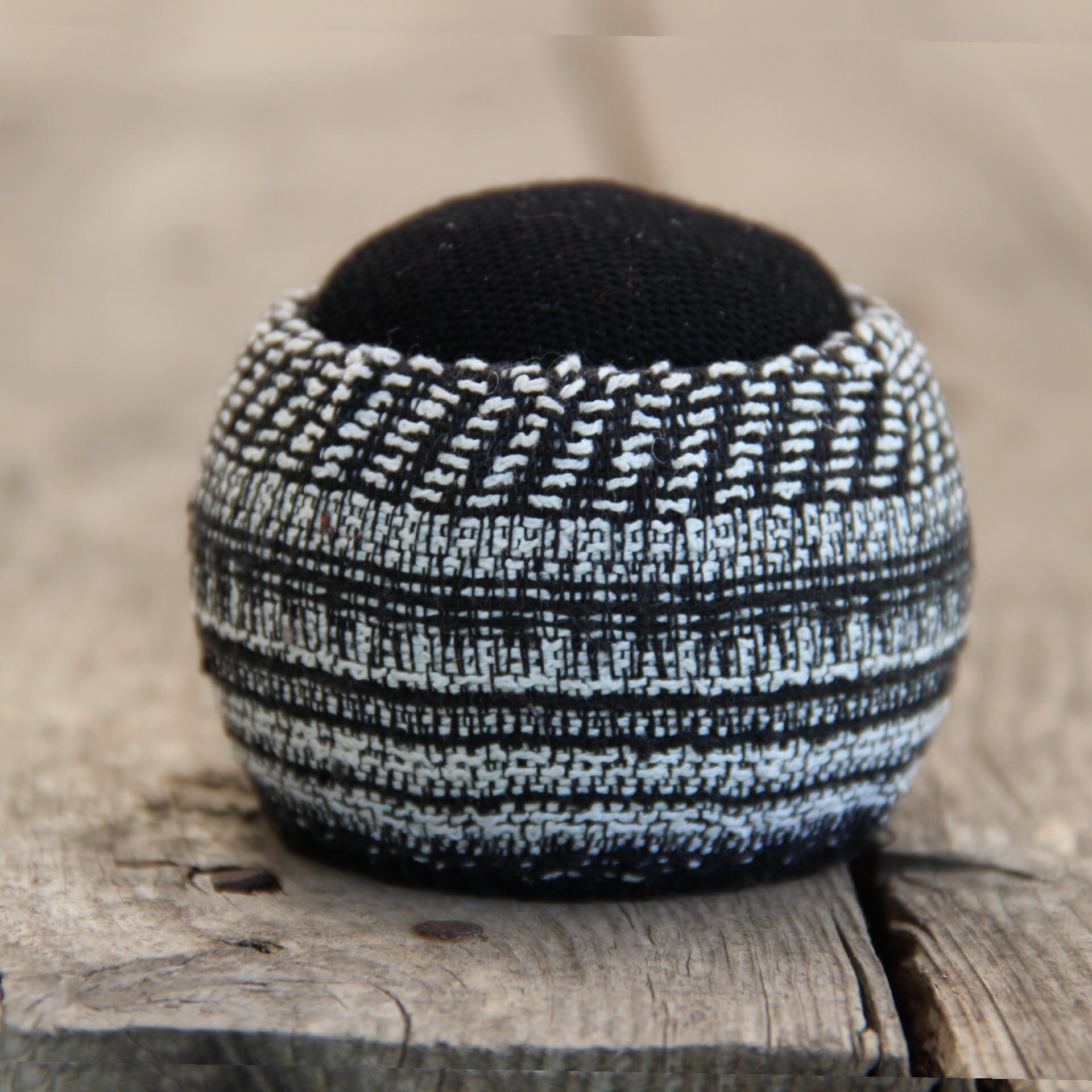 Monochrome pincushion tapestry Black and white pin cushions Etsy