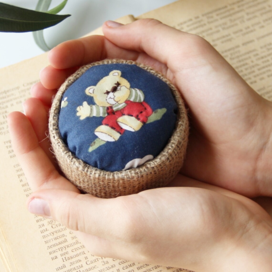 Bear pincushion Animal pin cushions handmade Cute pin Etsy